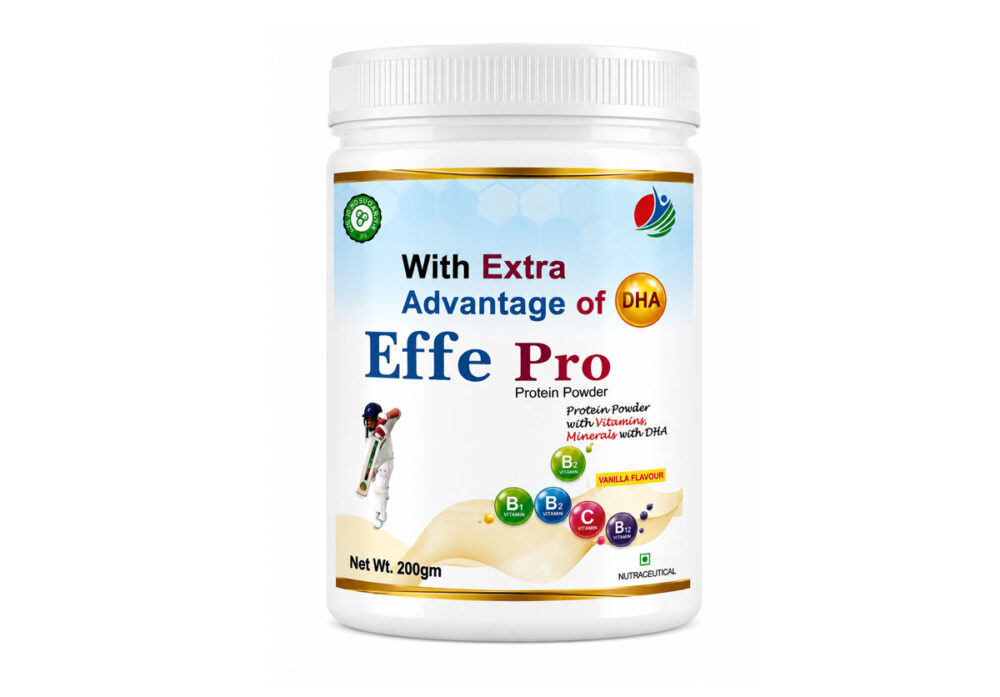 Effe Pro Vanilla Flavour Protein Powder with DHA